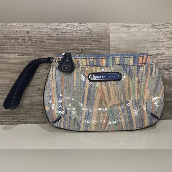 Juicy Couture Handbags - Juicy Couture Sequined Pouch EUC